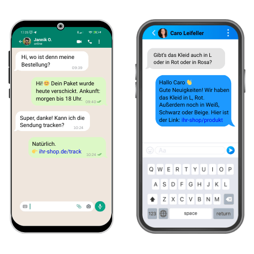 Social Media KI Chatbot homepage