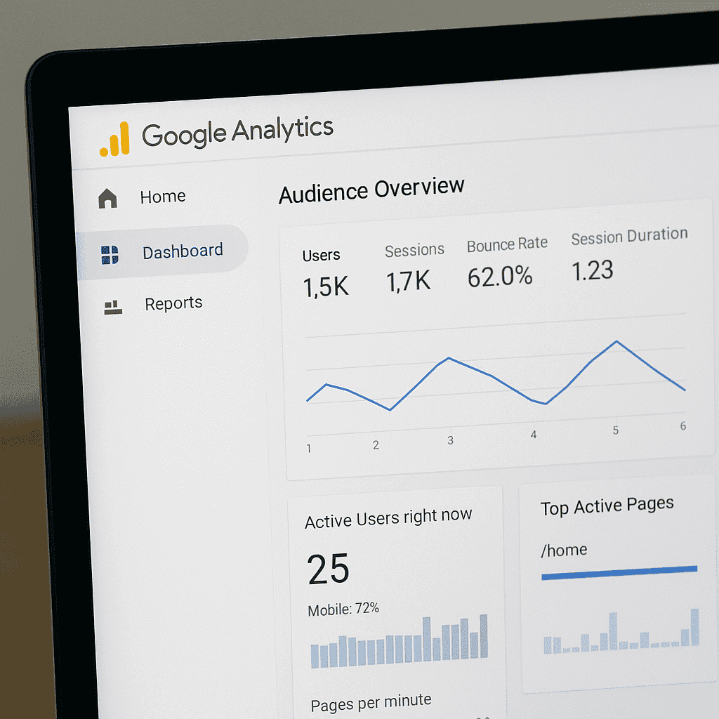 BotGekko Google Analytics Report